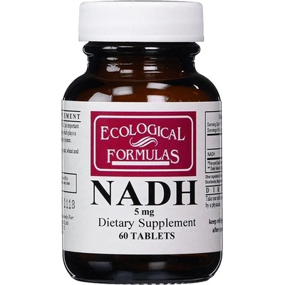 Ecological Formulas NADH, 5 mg, 60 таблетки, Ecological Formulas (13074 (NADH) EF)