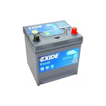 Exide Excell 12V 50Ah 360A EB504