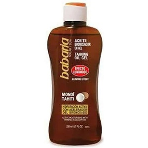 Babaria Sun Tanning Oil Luminous Gel 200ml - Clear (Multicolor)