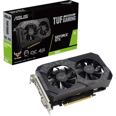 ASUS TUF Gaming GeForce GTX 1650 V2 4GB GDDR6 OC (TUF-GTX1650-O4GD6-P-V2-GAMING)