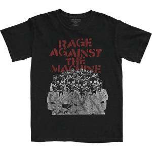 Rage Against The Machine Crowd Masks Black S Риза (RATMTS17MB01)