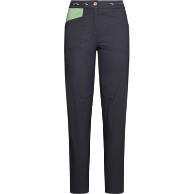 La Sportiva Дамски панталон за катерене La sportiva Women's Mantra Pants Climbing trousers - Onyx / Aspen Green (109-1460-0213)