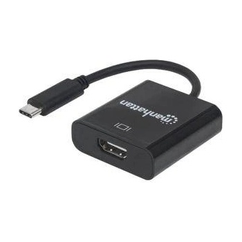Image 1 of Manhattan Конвертор USB Type-C 3.1 към HDMI, черен, 151788