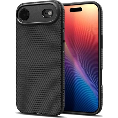 Spigen iPhone Air SPIGEN LIQUID AIR Силиконов удароустойчив протектор за телефон, диамант, черен ACS09922 (ACS09922)