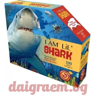 WOW Toys Пъзел wow 4013 - 100 части - Акула (wowp4013)