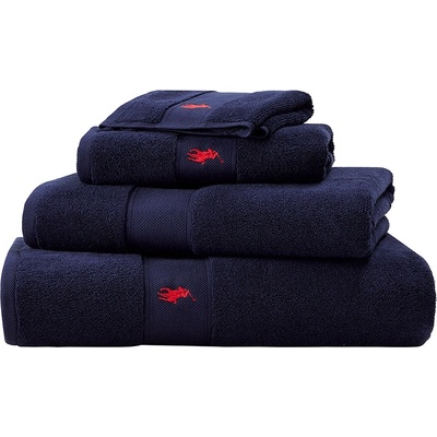Ralph Lauren Home Хавлиена кърпа Ralph Lauren Home RL Polo Player Towel - Newport Navy