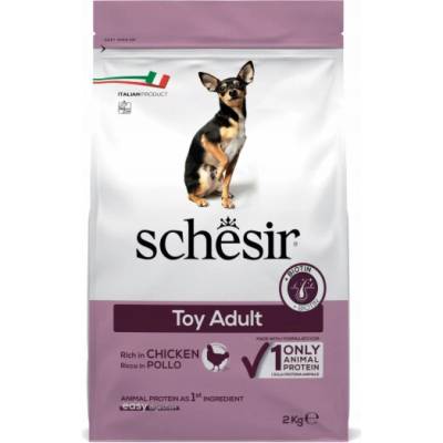 Schesir Dog Toy Adult Kuřecí s rýží 2 kg