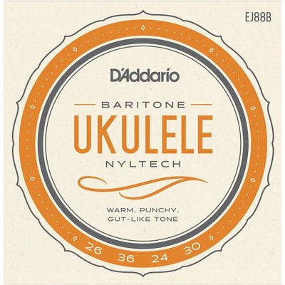 D'Addario EJ88B Струни за баритон укулеле (EJ88B)