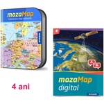 Moza Гимназиални класове - Многоезичен цифров географски атлас, 4 години (ms-4095d-4)