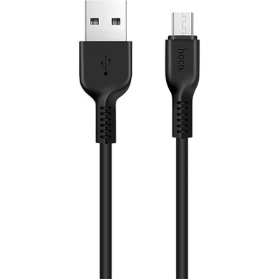 hoco. X20 кабел за данни USB - microUSB, 100 cm, ЧЕРЕН X20_MICRO_1M_B (X20_MICRO_1M_B)