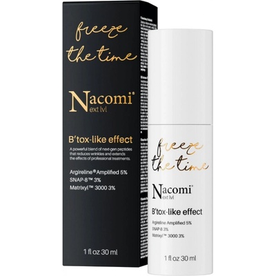 Nacomi Next Level Серум за лице с ефект B'tox, 30 ml