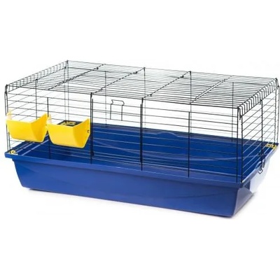 Inter-zoo pet products Inter-zoo RABBIT 100 COLOUR FOLDING - Клетка за зайци, черна решетка 100 х 55 х 42 см, Полша - G084