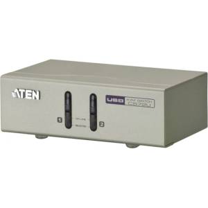 ATEN kvm превключвател usb vga, 2 порта - cs72u cs72u-a7 (cs72u-a7)