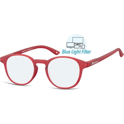 Montana Eyewear BLF52B červená bez dioptrií