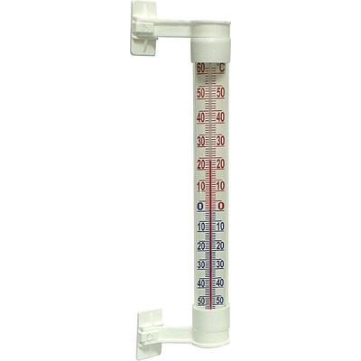 Teploměr MEDIUM venkovní okenní bílý 24cm – Zboží Mobilmania