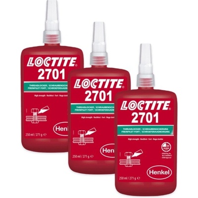 LOCTITE 2701 zajišťovač šroubů VP 250 ml