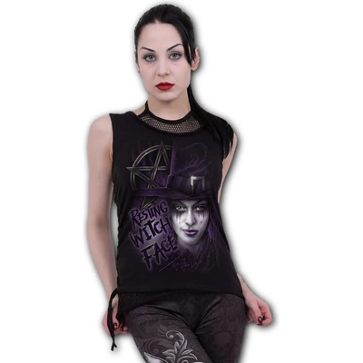 SPIRAL Дамски потник spiral - resting witch face - Черен - d093g028
