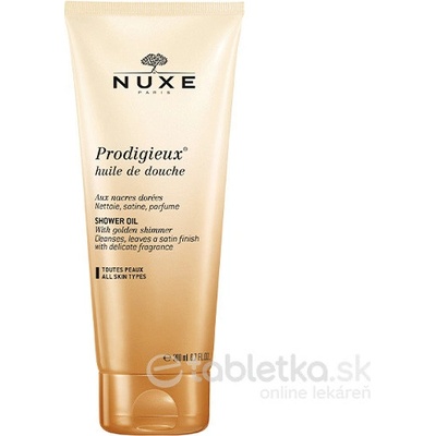 NUXE PRODIGIEUX Ošetrujúci sprchový olej pre ženy 200 ml