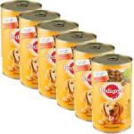 PEDIGREE консерви с говеждо в желе 6 x 1200г