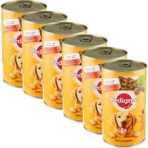 PEDIGREE консерви с говеждо в желе 6 x 1200г