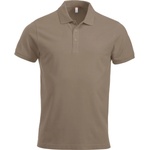 CLIQUE CLASSIC LINCOLN S/S / Мъжка поло риза от плътен памук - caffe latte L (678244asz03)