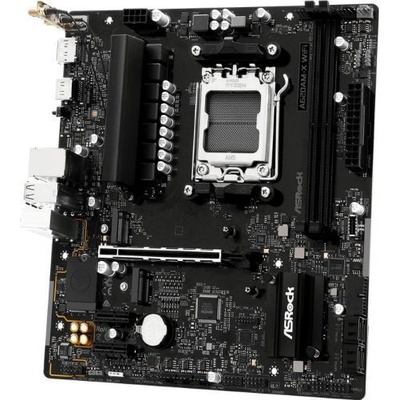 Дънна платка ASRock A620AM-X, A620A, AM5, DDR5, PCI-E 4.0, (DP&HDMI), 4x SATA 6Gb/s, 2x M. 2 slots, 2x USB 3.2 Gen1 Type-A, 2.5GbE LAN, Wi-Fi 5, Bluetooth 5.0, Micro ATX (A620AM-X WIFI)