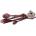 KUPILKA CUTLERY прибори за къмпинг, червени (T00008146)