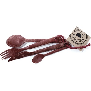 KUPILKA CUTLERY прибори за къмпинг, червени (T00008146)