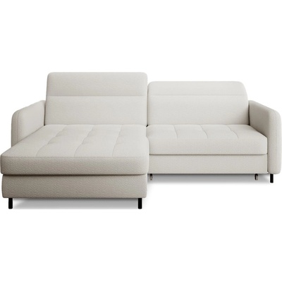 Eltap Кремав разтегателен ъглов диван с място за съхранение от букле (ляв ъгъл) Gomsi - ELTAP (CO-GOM-LT-01ROY)