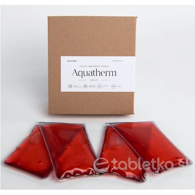 Aquatherm obkladový vankúš 9 x 30 cm chladivý + hrejivý 2 ks