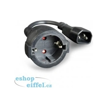 Gembird Power Adapter Cord IEC320 C14 -Schuko, M-F, 15cm