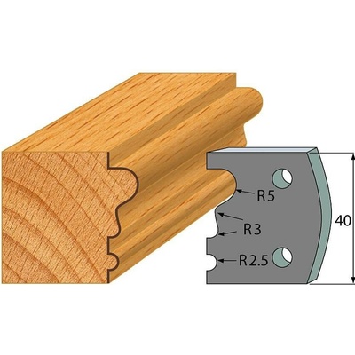 IGM Professional IGM Profil 033 - pár obmedzovačov 40x4mm SP F027-033