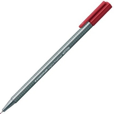 Staedtler triplus fine 334 červená
