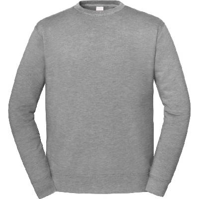 FRUIT OF THE LOOM Iconic Premium Set-In Sweat unisex mikina světle šedý melír