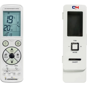 General COOPER HUNTER YAG1FB3, YAG1FB2 Arctic NG, Alpha NG, VERITAS NG series - луксозно с подсветка дистанционно управление (YAG1FB3, YAG1FB2 Arctic NG, Alpha NG, VERITAS NG series)