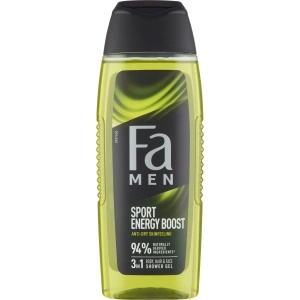 Fa Душ гел и шампоан Fa Men Sport Energy Boost, 250 мл