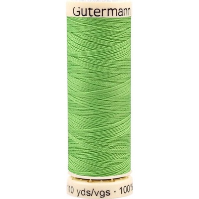 Polyesterové nitě návin 100 m Gütermann univerzální, střední, 153 Bright LimeGreen