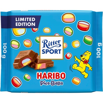 Ritter Sport Pico-Balla mléčná čokoláda 100 g