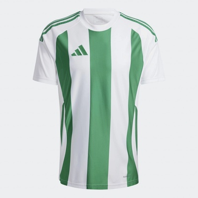 adidas Striped 24 dres IW2148 bílá team zelená