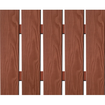 WPC plotovka 3D line Nextwood, šířka 139 mm, barva třešeň, II.jakost Výška: 1,2 metru