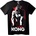 NOONEBRAND Тениска с Кинг Конг - 2XL, Black