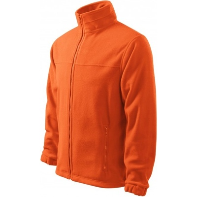 Malfini pánska fleecová mikina jacket oranžová