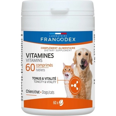 Francodex Vitamíny pes, kočka 60 tbl