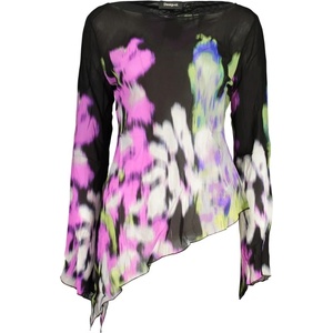 DESIGUAL Дамски пуловер desigual, Размер s, Цвят Черен (26wwbw07_ne2000)
