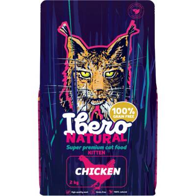 Ibero Grain Free Cat Kitten Chicken 2 kg