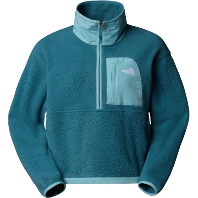 The North Face Дамски поларен пуловер The North Face Women's Yumiori Off Peak 1/2 Zip Jacket Fleece jumper - Space / Blue Eclipse - размер XXL (105-6485-0116)