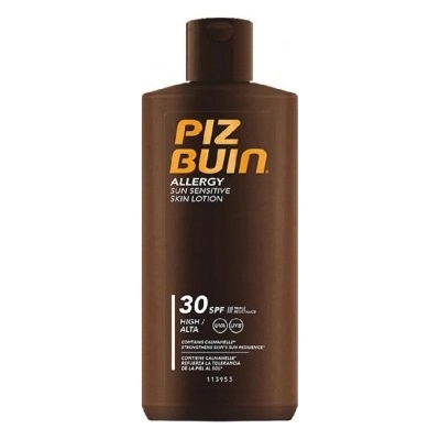 PIZ BUIN Лосион за Чувствителна Кожа към Слънце spf 30 200 мл