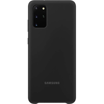 Samsung Silicone Cover Case EF-PG985TB - оригинален силиконов кейс за Samsung Galaxy S20 Plus (черен)