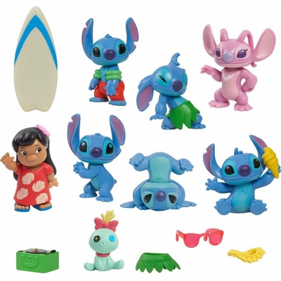 Disney Sada 8 figurek Lilo a Stitch 7 cm JPL46259