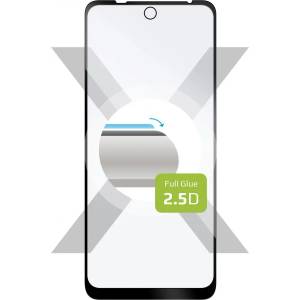 FIXED Стъклено фолио за цял екран FIXED Motorola Moto E30, черно FIXGFA-846-BK (FIXGFA-846-BK)